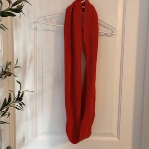 Vibrant Red Infinity Scarf